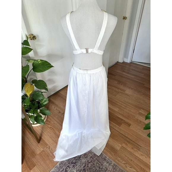 Raisa Vanessa Cut Out Maxi Dress Gown - Picture 8 of 12